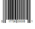 Barcode Image for UPC code 017736000051