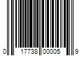 Barcode Image for UPC code 017738000059