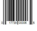 Barcode Image for UPC code 017739000065