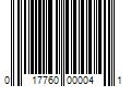 Barcode Image for UPC code 017760000041