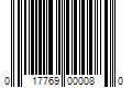 Barcode Image for UPC code 017769000080