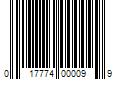 Barcode Image for UPC code 017774000099