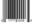 Barcode Image for UPC code 017777000065