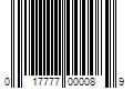 Barcode Image for UPC code 017777000089