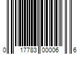 Barcode Image for UPC code 017783000066