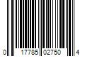 Barcode Image for UPC code 017785027504