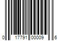 Barcode Image for UPC code 017791000096