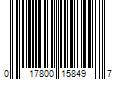 Barcode Image for UPC code 017800158497