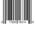 Barcode Image for UPC code 017800163149