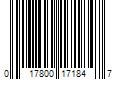 Barcode Image for UPC code 017800171847