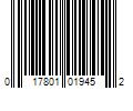 Barcode Image for UPC code 017801019452