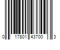 Barcode Image for UPC code 017801437003