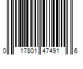 Barcode Image for UPC code 017801474916