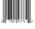 Barcode Image for UPC code 017801477740