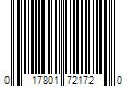 Barcode Image for UPC code 017801721720