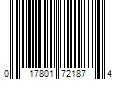 Barcode Image for UPC code 017801721874