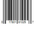 Barcode Image for UPC code 017801810257