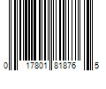 Barcode Image for UPC code 017801818765