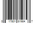 Barcode Image for UPC code 017801819847