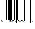 Barcode Image for UPC code 017803000083