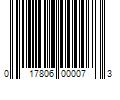 Barcode Image for UPC code 017806000073