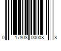 Barcode Image for UPC code 017808000088