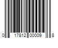 Barcode Image for UPC code 017812000098