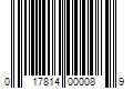 Barcode Image for UPC code 017814000089