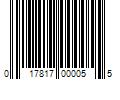 Barcode Image for UPC code 017817000055