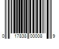 Barcode Image for UPC code 017838000089