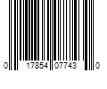 Barcode Image for UPC code 017854077430