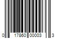 Barcode Image for UPC code 017860000033