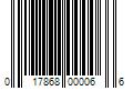 Barcode Image for UPC code 017868000066