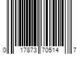 Barcode Image for UPC code 017873705147