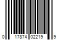 Barcode Image for UPC code 017874022199