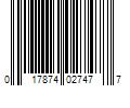 Barcode Image for UPC code 017874027477