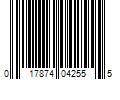 Barcode Image for UPC code 017874042555