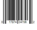 Barcode Image for UPC code 017874047062