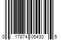 Barcode Image for UPC code 017874054305