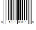 Barcode Image for UPC code 017878000070