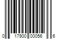 Barcode Image for UPC code 017900000566