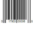 Barcode Image for UPC code 017903000068