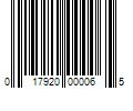 Barcode Image for UPC code 017920000065