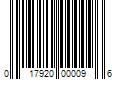 Barcode Image for UPC code 017920000096