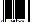 Barcode Image for UPC code 017928000081