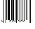 Barcode Image for UPC code 017960000001