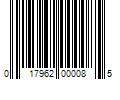 Barcode Image for UPC code 017962000085