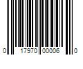 Barcode Image for UPC code 017970000060