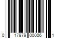 Barcode Image for UPC code 017979000061