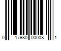 Barcode Image for UPC code 017980000081